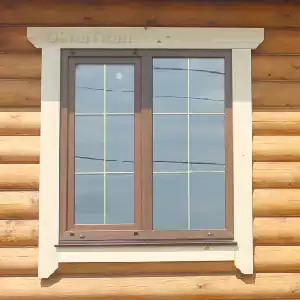 Установка окон в деревянном доме